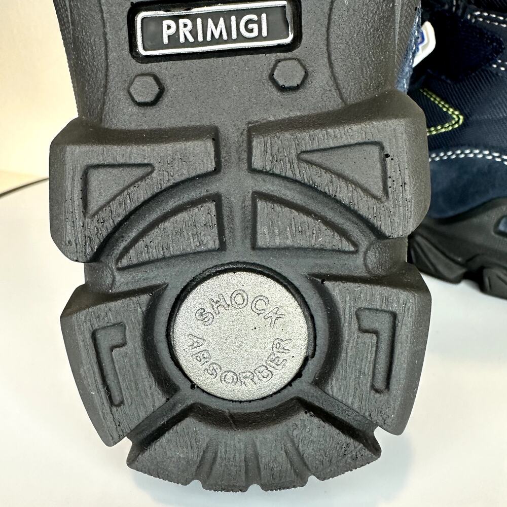 Primigi Boys Blue Winter Snow Boots Waterproof Hiking Size 3.5 NEW - Picture 9 of 16